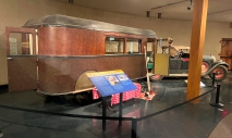 The 18-foot-long Aerocar had a two-way intercom system to communicate between the automobile and camper.